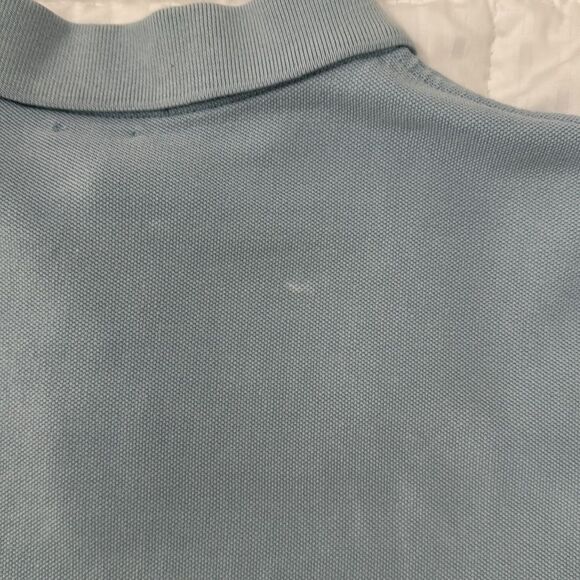 Polo by Ralph Lauren Blue Classic Polo Shirt- 100% cotton- size Lg - Picture 5 of 7